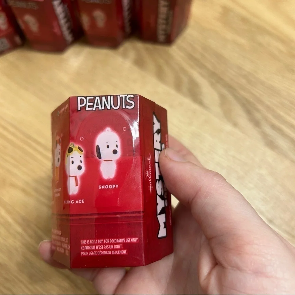 Peanuts 2022 Christmas Ornament Mystery Grab Box NEW Bundle Lot of 5 Snoopy